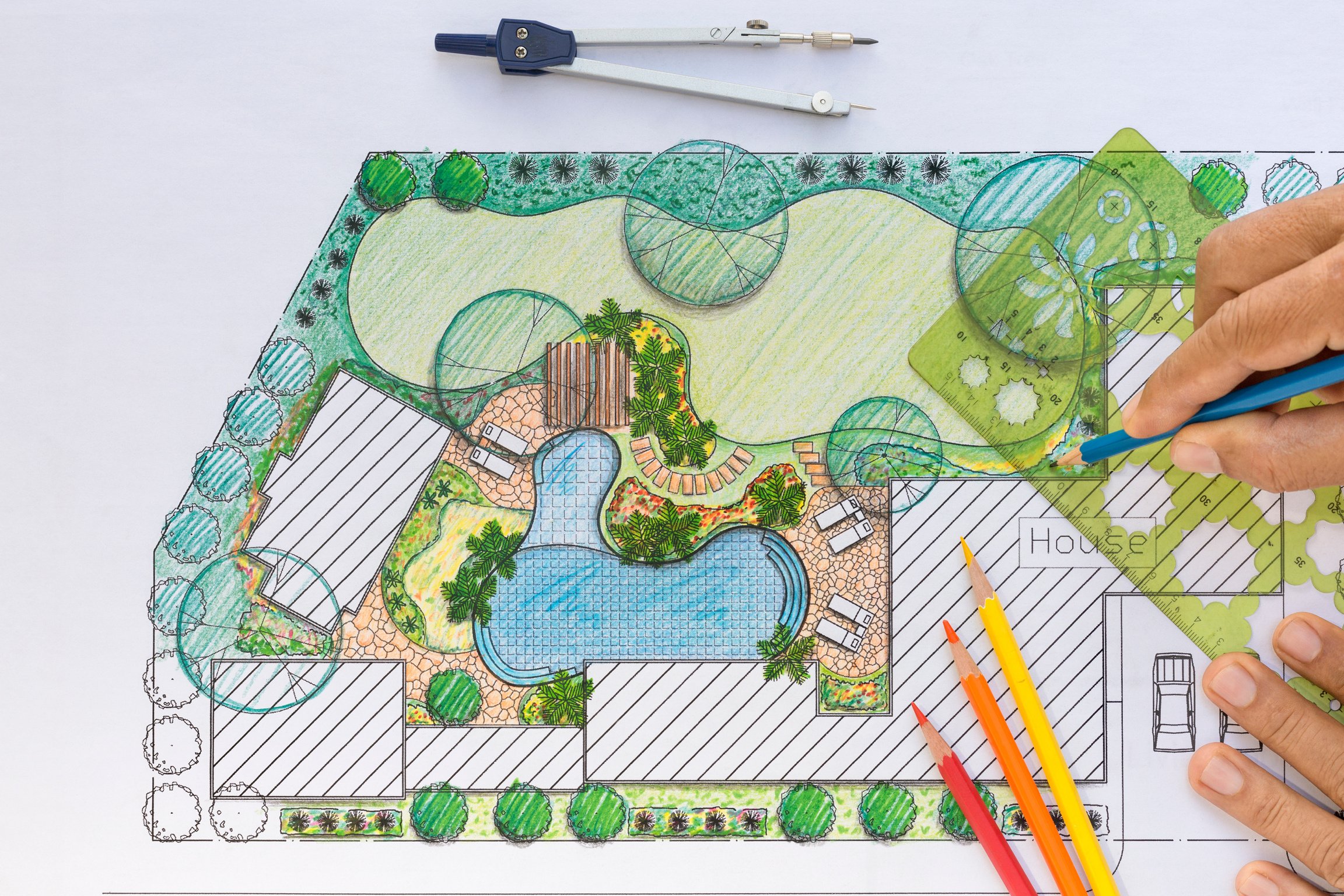 Landscape Architecture Design for Villa